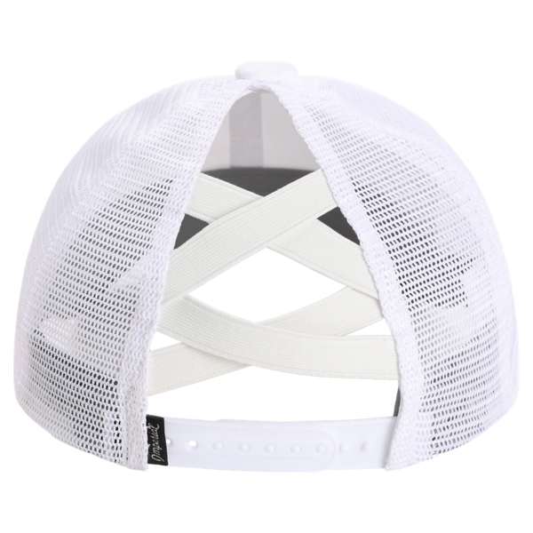 Imperial The Hinsen Mesh Back Cap, White, Back view