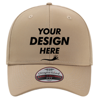 Imperial The Independent Cap, Khaki, Front view, Mockup