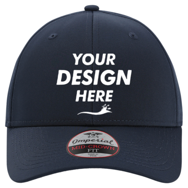 Imperial The Independent Cap, Navy, Front view, Mockup