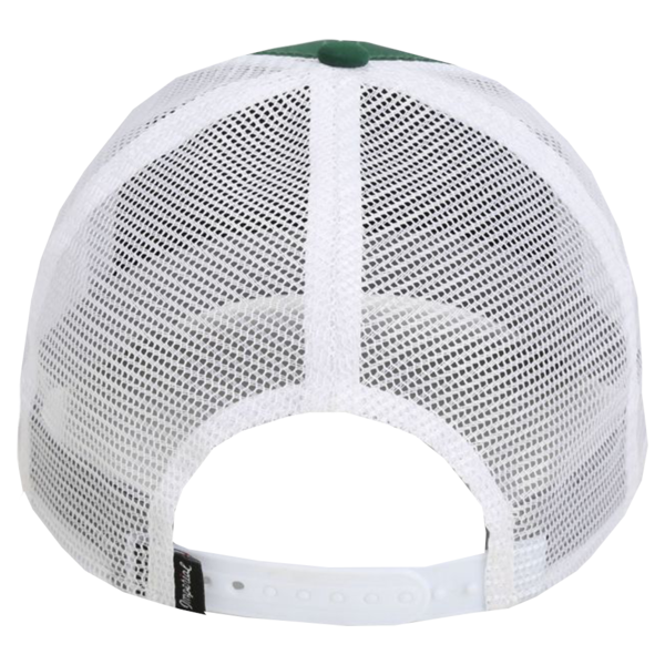 Imperial The Night Owl Performance Rope Cap, Forest / White, Back view