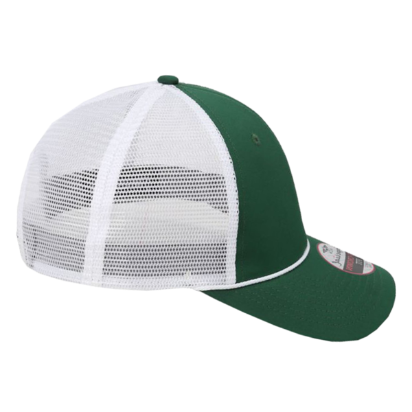Imperial The Night Owl Performance Rope Cap, Forest / White, Right Side view