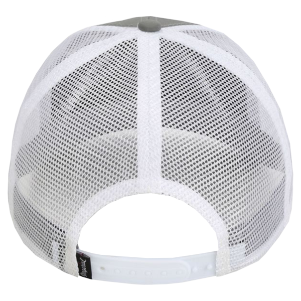 Imperial The Night Owl Performance Rope Cap, Grey / White, Back view