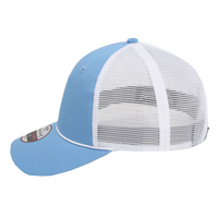 Imperial The Night Owl Performance Rope Cap, Powder Blue / White, Left Side view