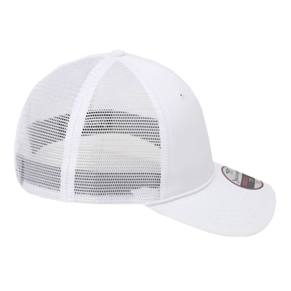 Imperial The Night Owl Performance Rope Cap, White / White, Right Side view