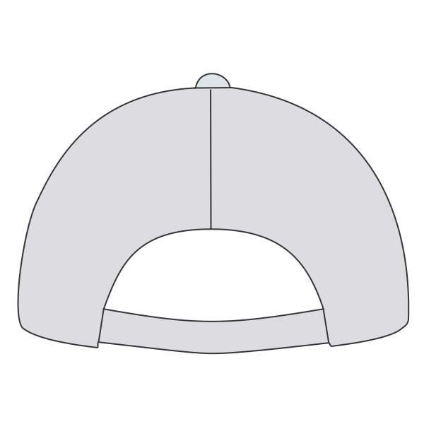Imperial The Original Sport Mesh Cap, Glacier / White, Back view