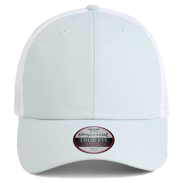 Imperial The Original Sport Mesh Cap, Glacier / White, Front view
