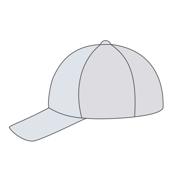Imperial The Original Sport Mesh Cap, Glacier / White, Left Side view