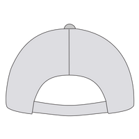 Imperial The Original Sport Mesh Cap, Light Grey / White, Back view