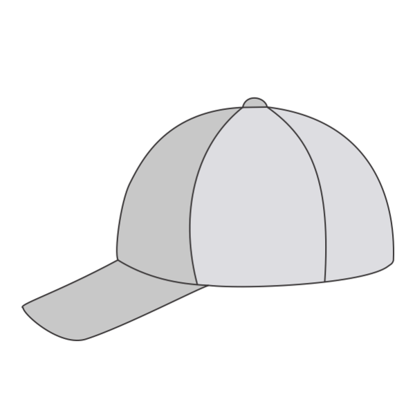 Imperial The Original Sport Mesh Cap, Light Grey / White, Left Side view