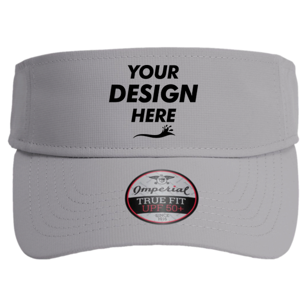Imperial The Performance Phoenix Visor, Frost Grey, Front view, Mockup