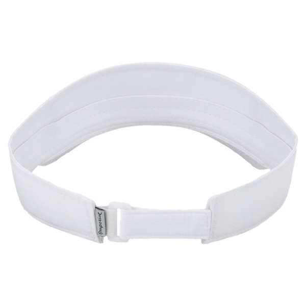 Imperial The Performance Phoenix Visor, White, Back view