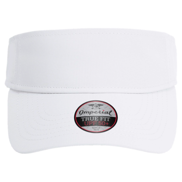 Imperial The Performance Phoenix Visor, White, Front view