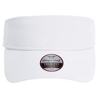 Imperial The Performance Phoenix Visor, White, Front view