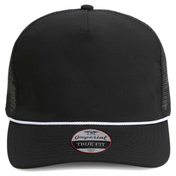 Imperial The Rabble Rouser Cap, Black / Black / White, Front view