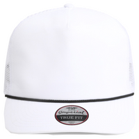 Imperial The Rabble Rouser Cap, White / White / Black, Front view