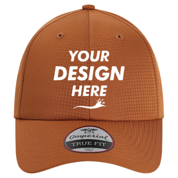 Imperial The Sophisticate Cap, Buckthorn Brown, Front view, Mockup