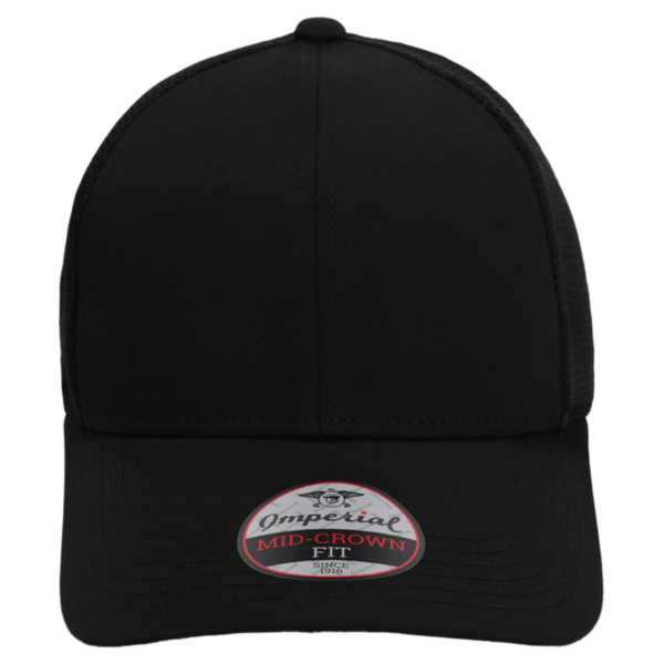Imperial The Whitaker Mesh Cap, Black, Front view