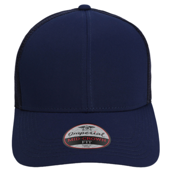 Imperial The Whitaker Mesh Cap, Dark Blue, Front view