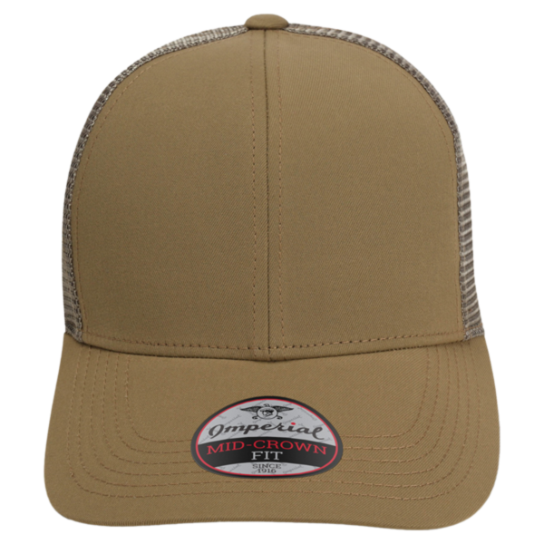 Imperial The Whitaker Mesh Cap, Khaki, Front view