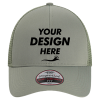 Imperial The Whitaker Mesh Cap, Meadow Green, Front view, Mockup