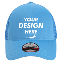 Imperial The Whitaker Mesh Cap, Royal Blue, Front view, Mockup