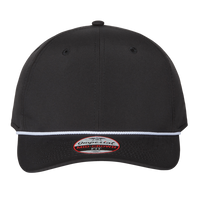 Imperial The Wingman Cap, Black / White / White / White / White, Front view
