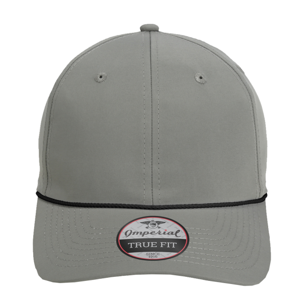 Imperial The Wingman Cap, Grey / Black / Black / Black / Black, Front view