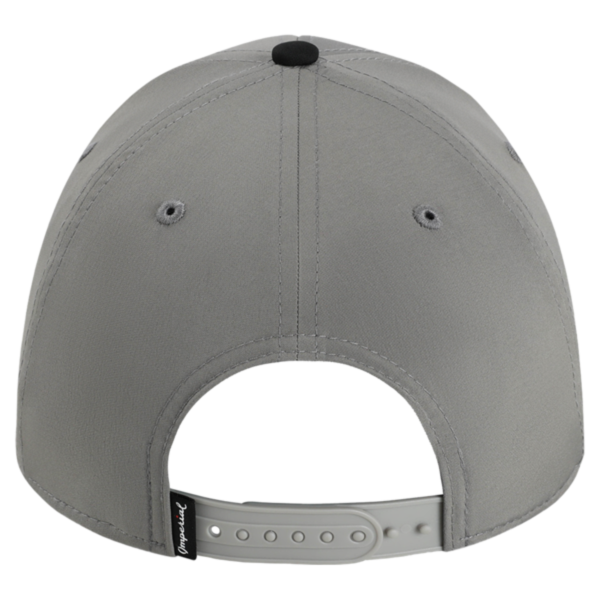 Imperial The Wingman Cap, Grey / Black / Black / Grey / Grey, Back view