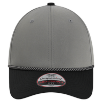 Imperial The Wingman Cap, Grey / Black / Black / Grey / Grey, Front view