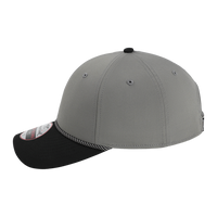 Imperial The Wingman Cap, Grey / Black / Black / Grey / Grey, Left Side view