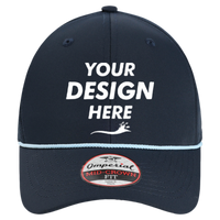 Imperial The Wingman Cap, Navy / Light Blue / Light Blue / Light Blue / Light Blue, Front view, Mockup