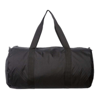 Independent Trading Co. 29L Day Tripper Duffel Bag, Black / Black, Front view