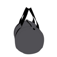 Independent Trading Co. 29L Day Tripper Duffel Bag, Black Camo / Black Camo, Left Side view
