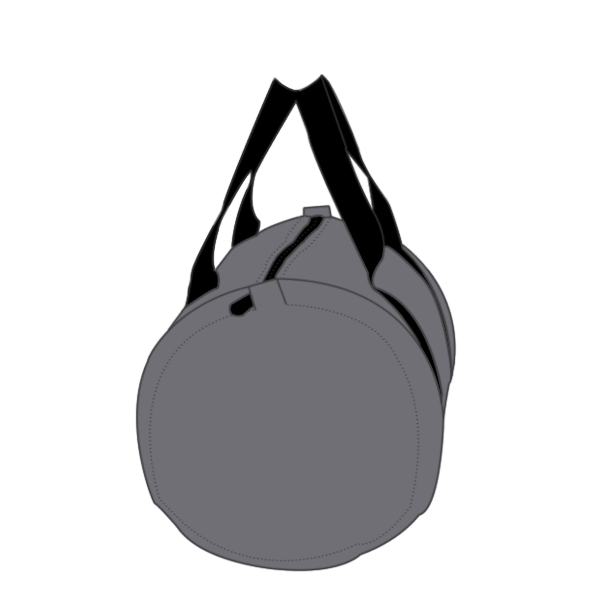 Independent Trading Co. 29L Day Tripper Duffel Bag, Black Cheetah / Black Cheetah, Right Side view