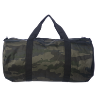 Independent Trading Co. 29L Day Tripper Duffel Bag, Forest Camo / Forest Camo, Back view