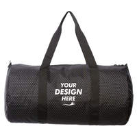 Independent Trading Co. 29L Day Tripper Duffel Bag, Polka Dot / Polka Dot, Front view, Mockup