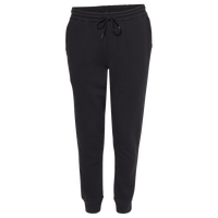 Independent Trading Co. Men's Midweight Fleece Sweatpants, Black, Front view