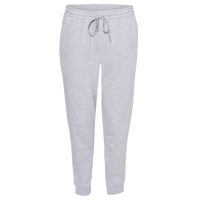 Independent Trading Co. Men's Midweight Fleece Sweatpants, Grey Heather, Front view