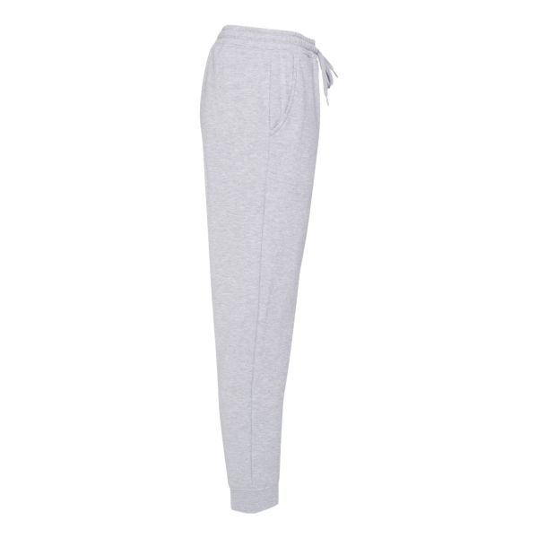 Independent Trading Co. Men's Midweight Fleece Sweatpants, Grey Heather, Right Side view
