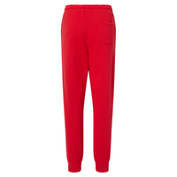 Independent Trading Co. Men's Midweight Fleece Sweatpants, Red, Back view