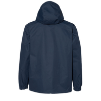 Independent Trading Co. Men's Nylon Anorak, Classic Navy, Back view