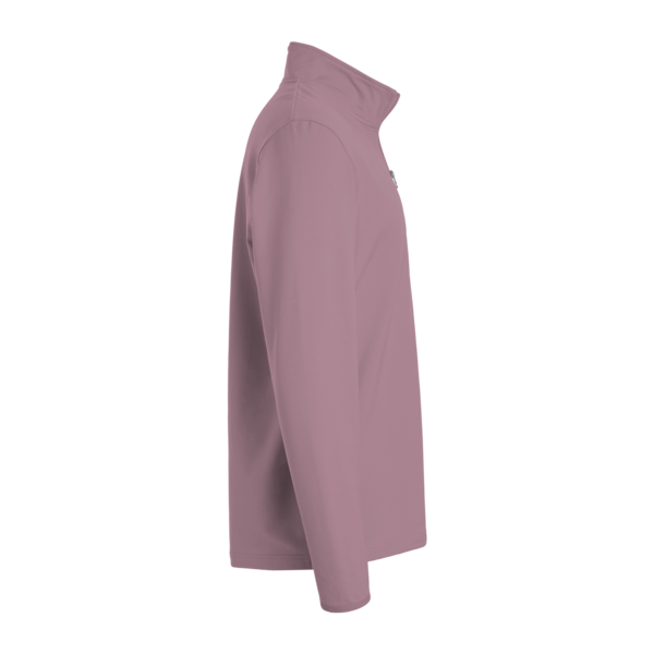 Independent Trading Co. Men's Perform Quarter-Zip Pullover, Orchid, Right Sleeve view