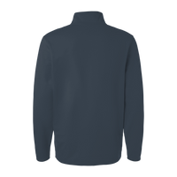 Independent Trading Co. Men's Perform Quarter-Zip Pullover, Storm Blue, Back view