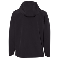 Independent Trading Co. Men's Poly-Tech Soft Shell Jacket, Black, Back view
