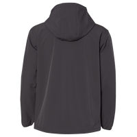 Independent Trading Co. Men's Poly-Tech Soft Shell Jacket, Graphite, Back view