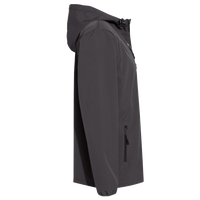 Independent Trading Co. Men's Poly-Tech Soft Shell Jacket, Graphite, Right Sleeve view