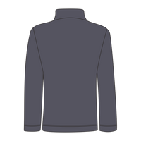 Independent Trading Co. Men's Puffer Jacket, Black, Back view