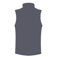 Independent Trading Co. Men's Puffer Vest, Black, Back view