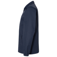 Independent Trading Co. Men's Water-Resistant Windbreaker Coach’s Jacket, Classic Navy / Classic Navy, Left Sleeve view