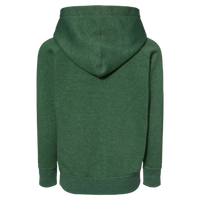 Independent Trading Co. Toddler Special Blend Hooded Raglan Sweatshirt, Moss / Moss, Back view